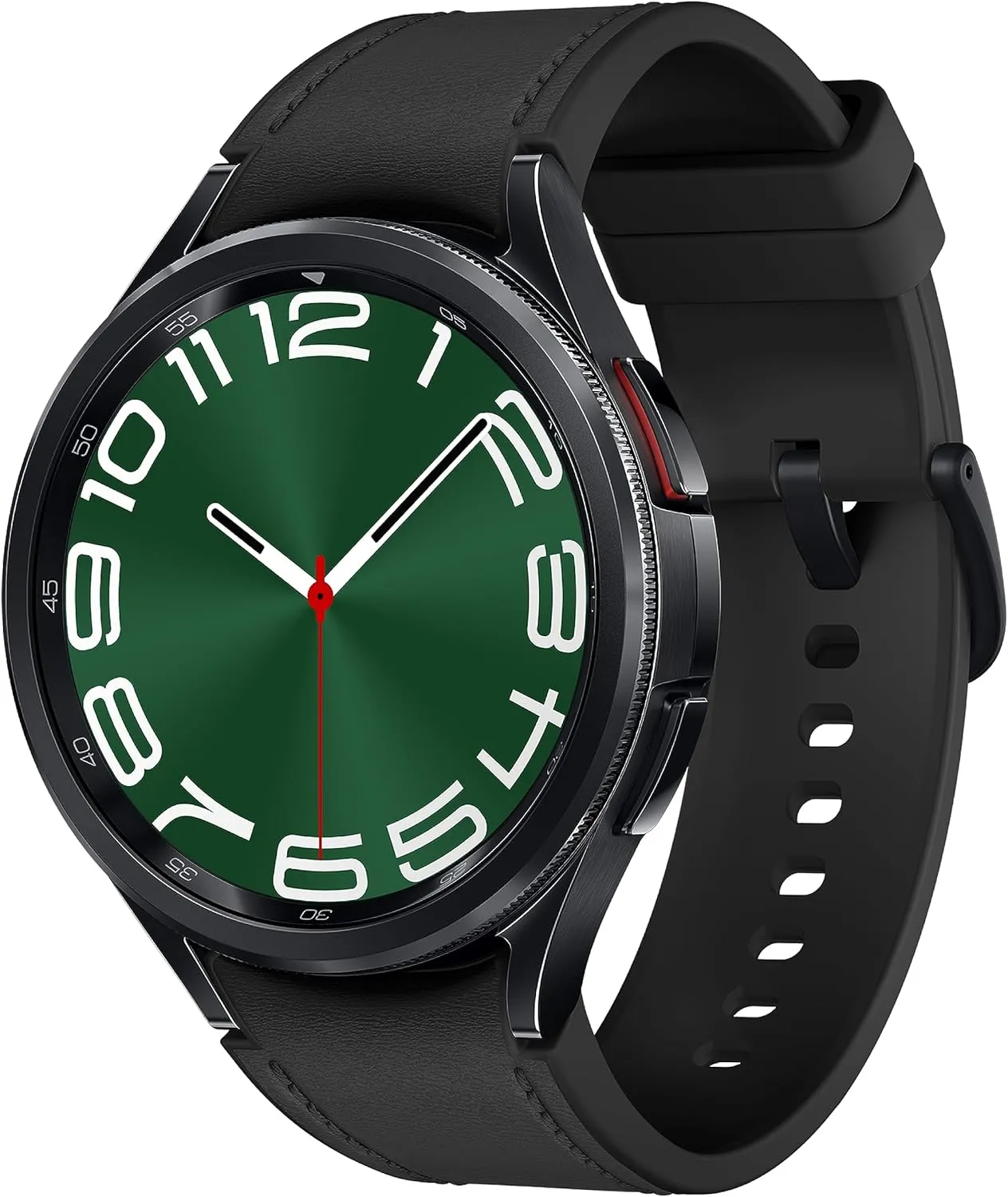 Watch 6 Classic 47mm Bluetooth Smartwatch, Rotating rim hurt crook stagnant Bezel, Fitness Tracker, Personalized HR Zones, Advanced Sleep Coaching, Heart Monitor, BIA Sensor, Health Insights, US Version, Black Samsung Galaxy 