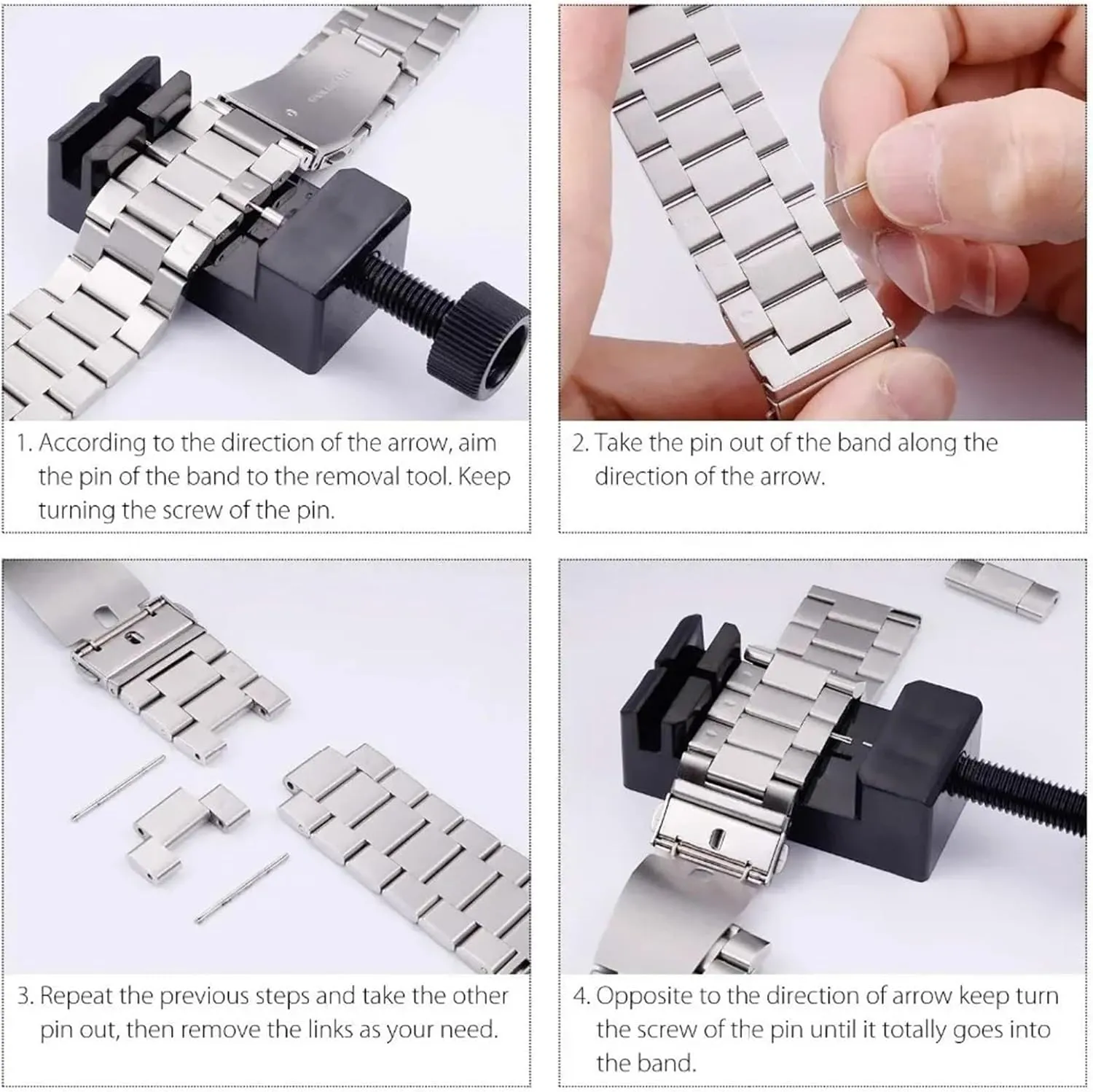 Watch Band 18-24mm Unisex For Smart Caledonian mess pain offering executive Watch Quartz Watch Quick Release Stainless Steel Metal 