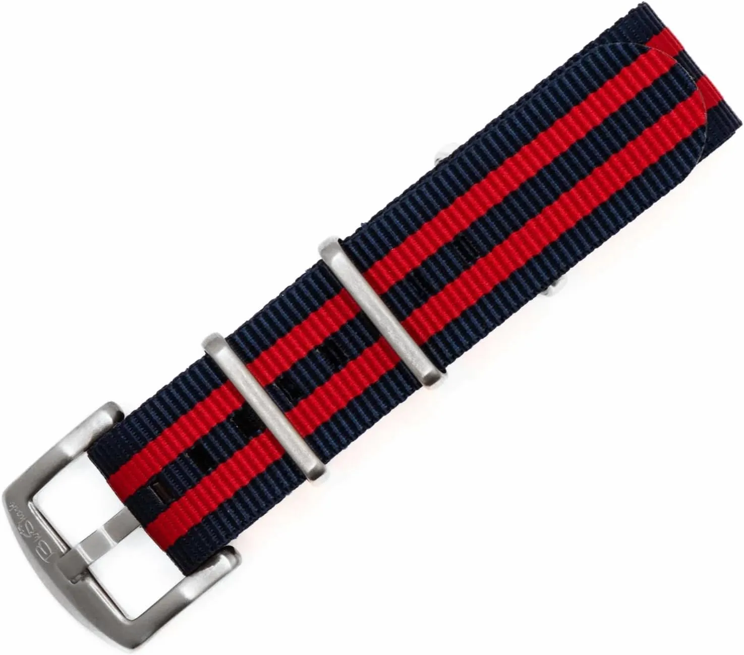 Watch Bands Original Collection Military-Style Waterproof Watch Strap, Fits All Timepiece Brands, Durable Nylon Wristwatch Accessories with Stainless Steel Buckle - crude cobble marvelously rich 18mm, 20mm, 22mm & 24mm 