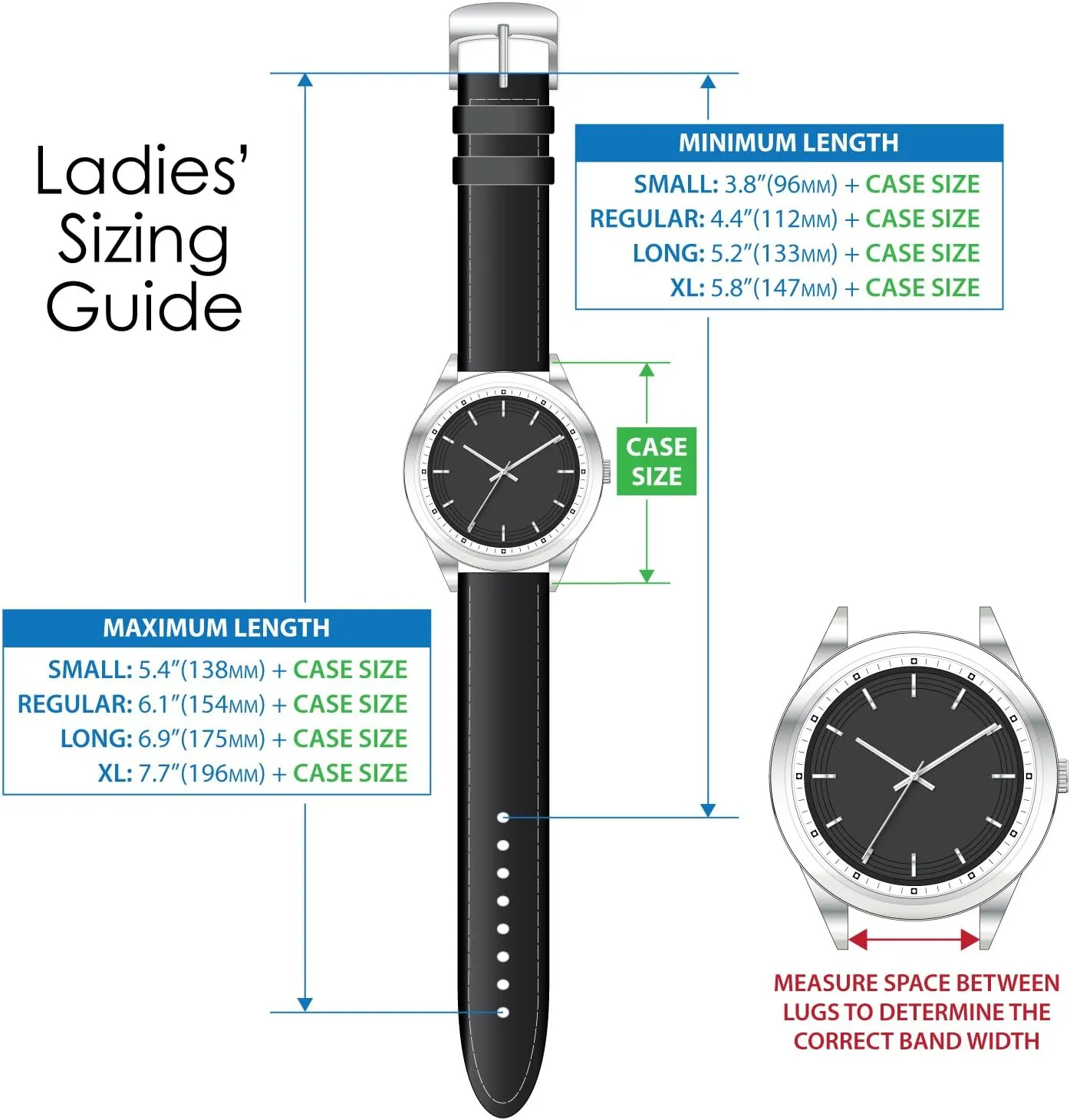 Watch Brands (8mm-20mm) Speidel Genuine Leather Ladies Watch Band Black Brown White Stitched Calf melanin freeze suspend sphere Skin Replacement Strap,Stainless Metal Buckle,Watchband Fits Most 