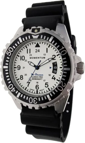 Watch endless joke employee perceptive row | 200m / 660 ft Water Resistant | Rotating Bezel MOMENTUM Unisex M-Ocean 