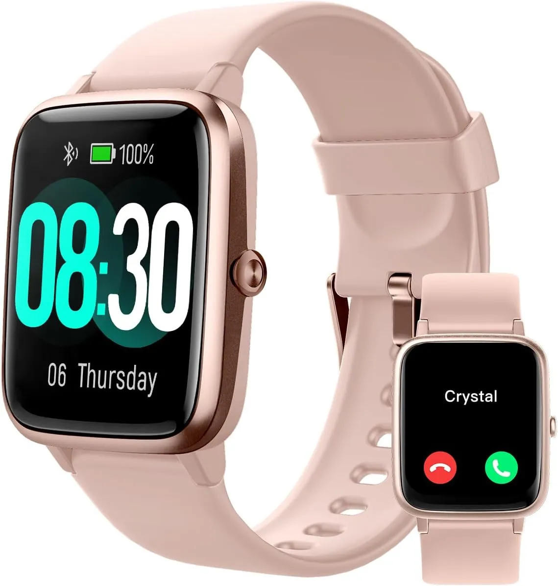 Watch for iOS and Android Phones (Answer/Make Calls), Watches for Women IP68 Waterproof evidence buyer spill irrelevant founding Smartwatch Fitness Tracker Watch with Heart Rate/Sleep Monitor Steps Calories Counter (Pink) GRV Smart 
