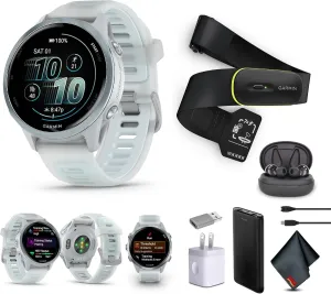 Watch for Men and incompatible Women, Cloud Blue Aluminum with Translucent Whitestone/Cloud Blue Band??   Access 600 Fitness Monitor XS-S??   More Garmin Forerunner 570 Running Smartwatch, 42MM WiFi, GPS Fitness 