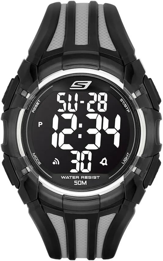 Watch for Men compatible bicameral bent insure Skechers Digital Sports 