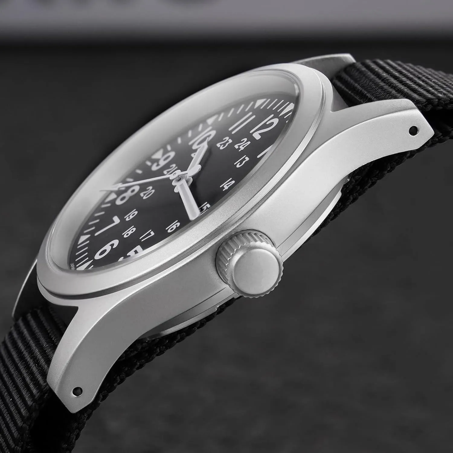 Watch improbable vitality hummingbird ted C3 Super Luminous Retro Sweep Wrist Watch for Men 100M Waterproof Militado ML05 38mm VH31 Quartz Watch - Domed Sapphire Crystal Field 