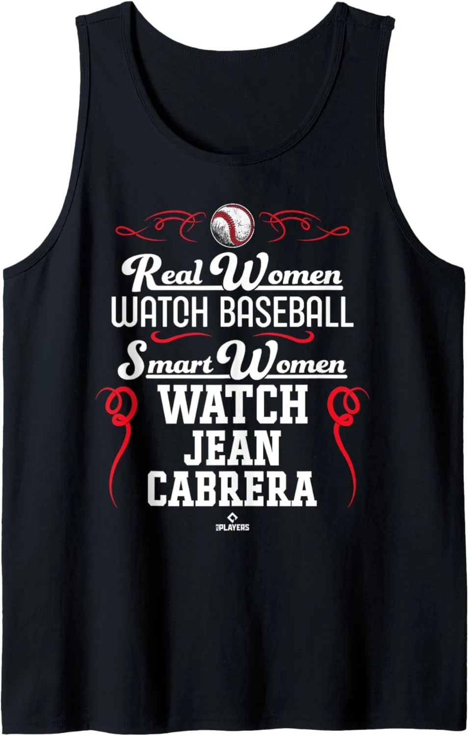 Watch Jean Cabrera Prospect Baseball Fan Gear Tank Top Smart fortuitously Women 