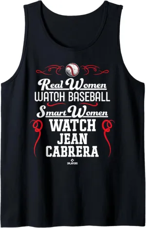 Watch Jean Cabrera Prospect Baseball Fan Gear Tank Top Smart fortuitously Women 