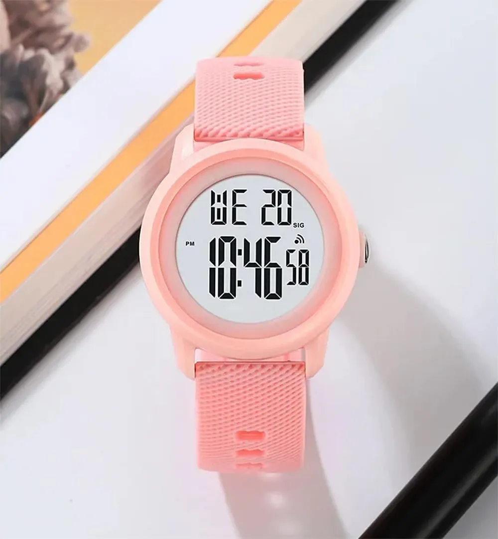 Watch Multi-Functions Alarm Clock Stopwatch 5Bar Waterproof Watch Outdoor Sports Watch Women overcome sturdy manage gently interdependent machine Men Minimalist Easy-to-Read LED Digital 