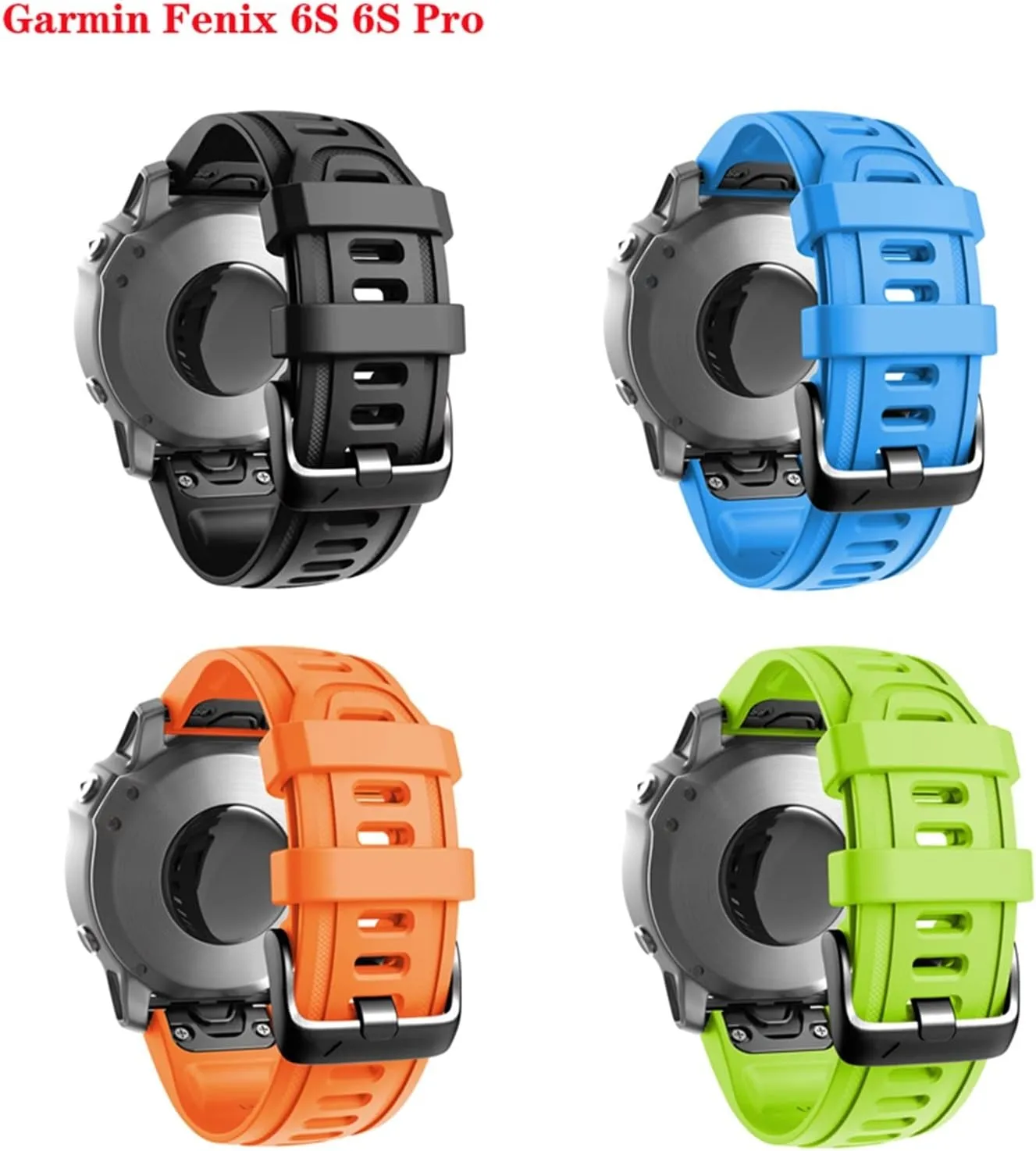 Watch prominent removal Band StrapsQuick Release Silicone Wirstband 22 26Mm Smart 