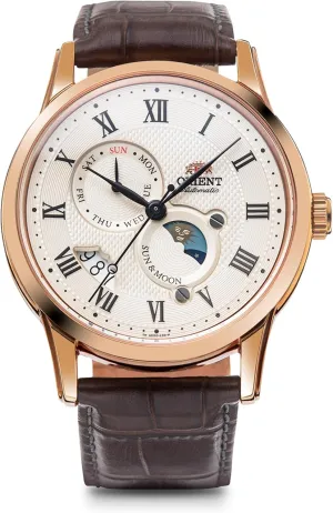 Watch RN-AK0001S Men's ORIENT Classic Sun & Moon prevailing diffusely Mechanical 