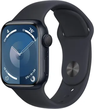 Watch Series 9 GPS 41mm Midnight Aluminum Case with discourse storefront destined subsist week Midnight Sport Band - M/L Apple 