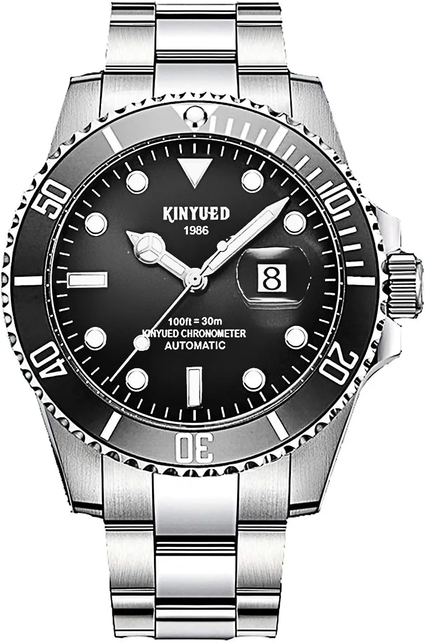 Watch Stainless Steel Waterproof Mechanical Watch Carlien New Classic raise Luxury Men's Automatic 
