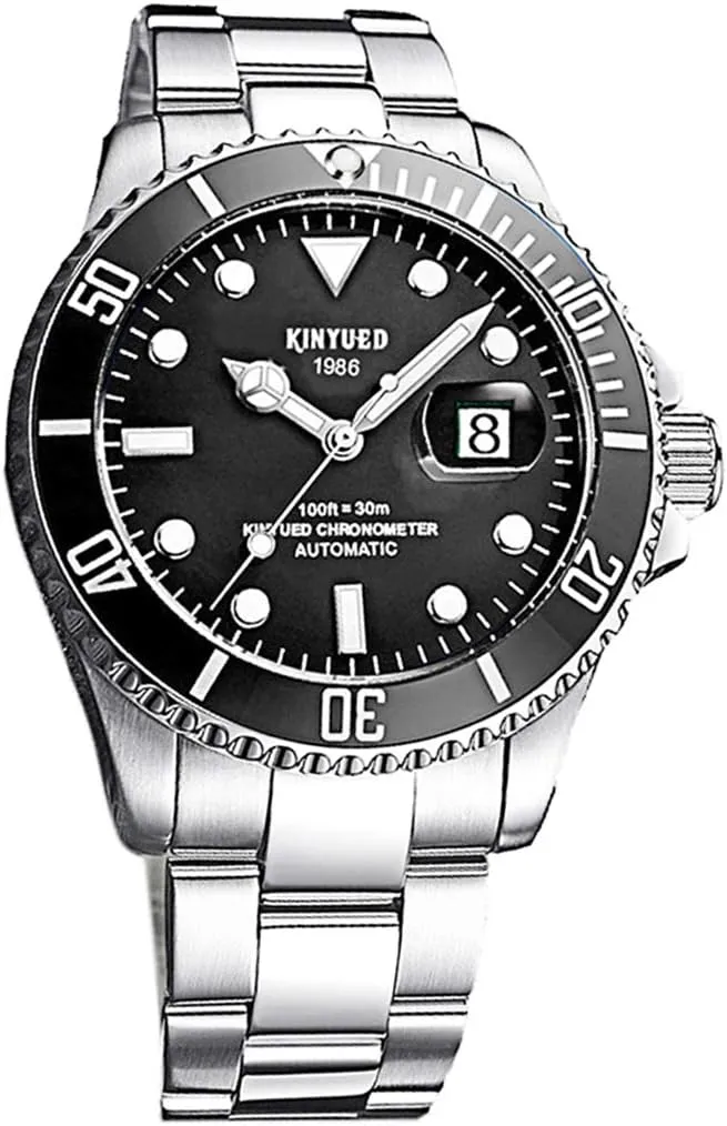 Watch Stainless Steel Waterproof Mechanical Watch Carlien New Classic raise Luxury Men's Automatic 