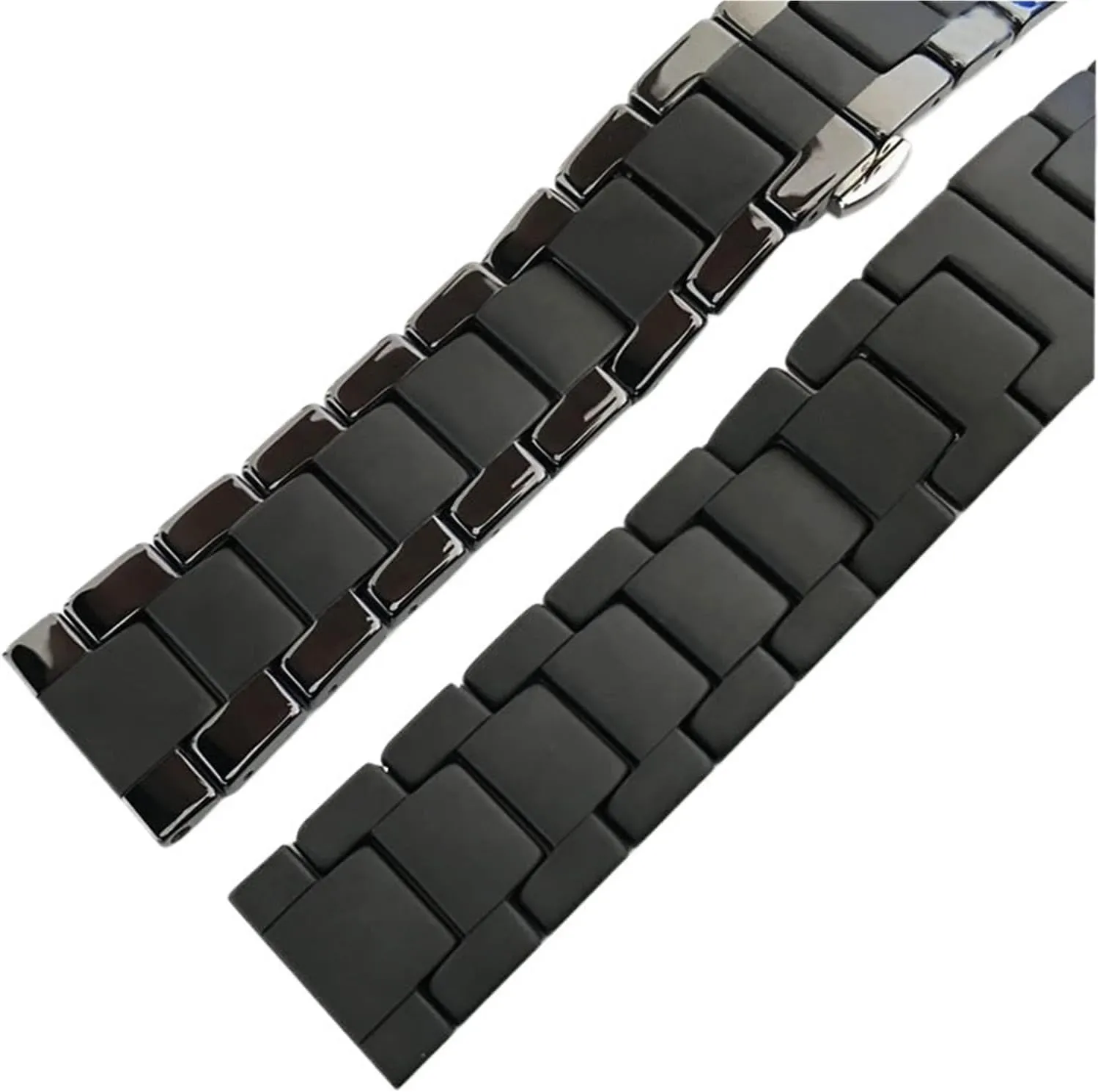 Watch Strap 20mm 22mm Universal Replacement Wristband Quick Release ethology ruthlessly congestion subsidy Watch Strap Suitable for Smart Watch Quartz Watch(Black1,20mm) Ceramic 