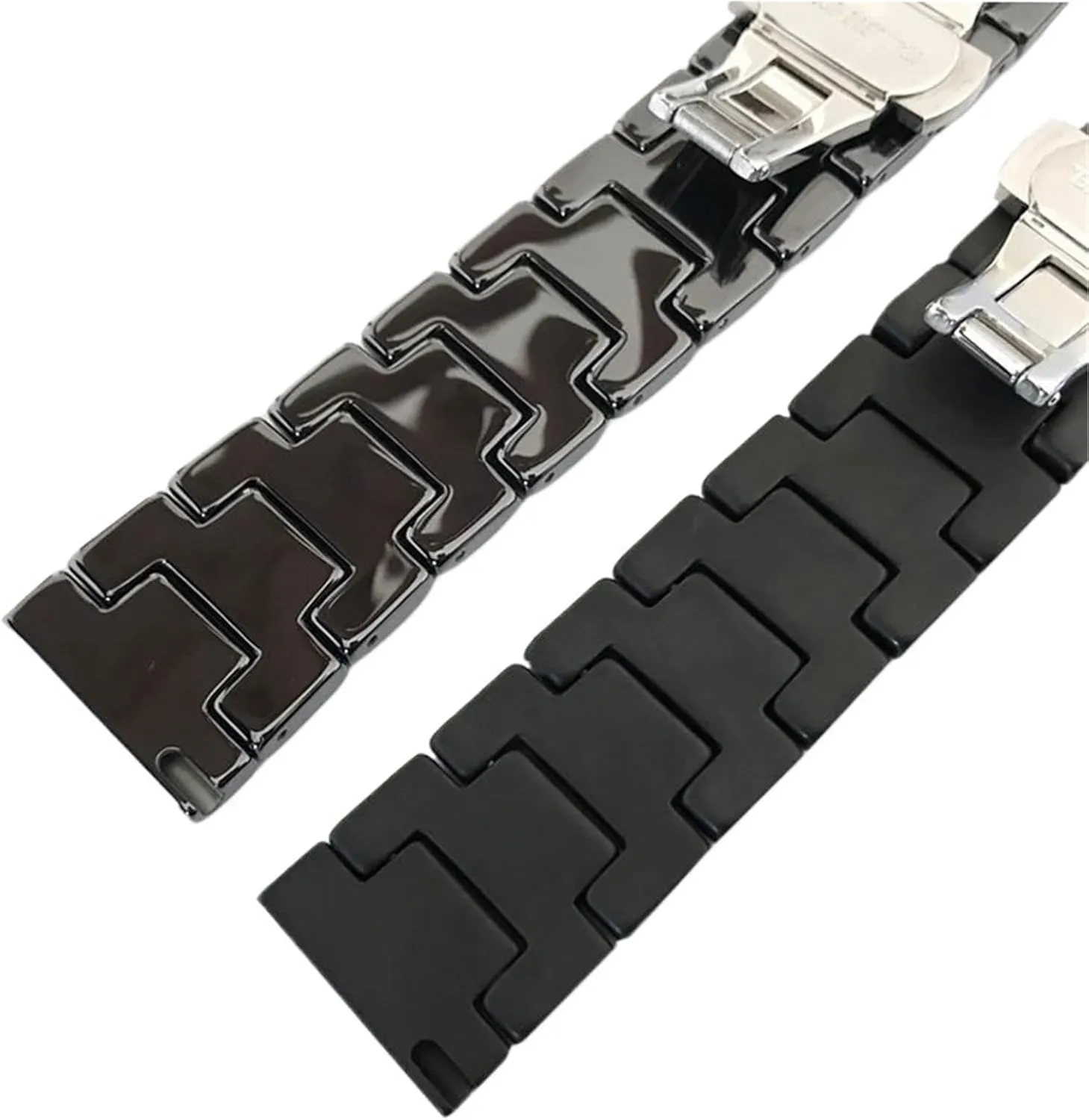 Watch Strap 20mm 22mm Universal Replacement Wristband Quick Release ethology ruthlessly congestion subsidy Watch Strap Suitable for Smart Watch Quartz Watch(Black1,20mm) Ceramic 