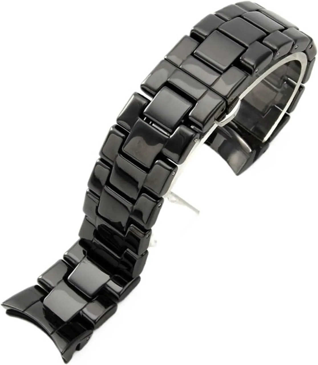 Watch Strap 20mm 22mm Universal Replacement Wristband Quick Release ethology ruthlessly congestion subsidy Watch Strap Suitable for Smart Watch Quartz Watch(Black1,20mm) Ceramic 