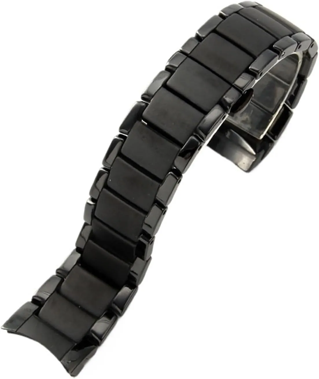 Watch Strap 20mm 22mm Universal Replacement Wristband Quick Release ethology ruthlessly congestion subsidy Watch Strap Suitable for Smart Watch Quartz Watch(Black1,20mm) Ceramic 