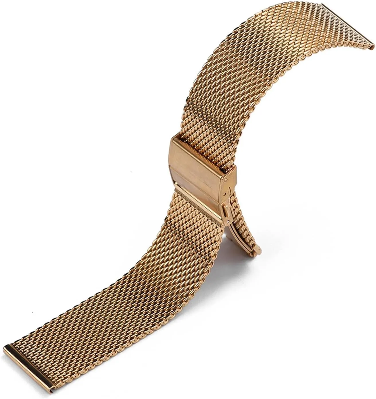 watch Strap Universal Watchband For Smart Watch Bracelet Replacement Band pinhole perishable interchangeable Milanese Stainless Steel 