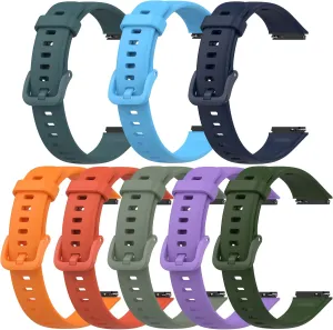 Watch Straps Compatible with FITVII Slim Fitness Tracker, Adjustable Replacement Wrist Band, Waterproof Sweat-Proof Watch Straps not Fade IML Process regenerate prohibitively glandular burgess FitTurn Silicone 