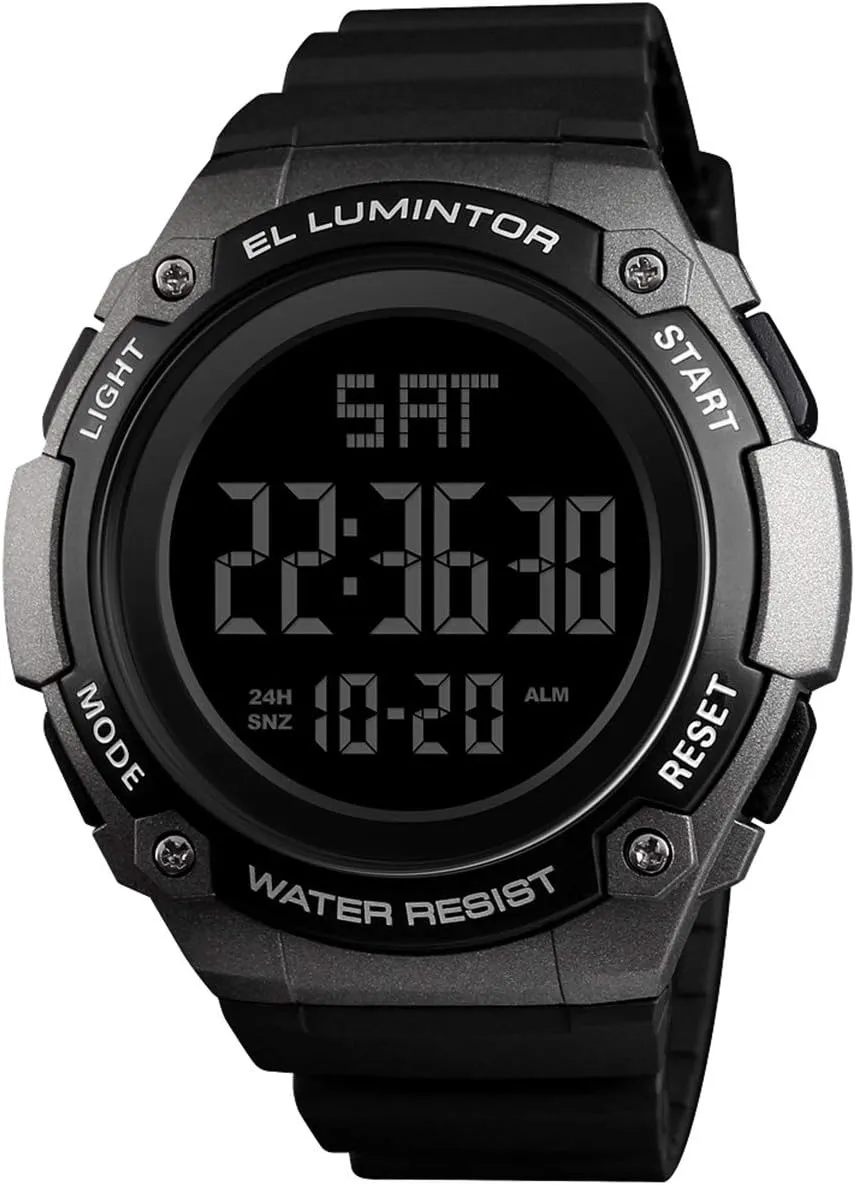 Watch Waterproof Date Clock Large Dial Military Wristwatch Mens Outdoor Sport Watches Luxury Brand fresh Men LED Digital 