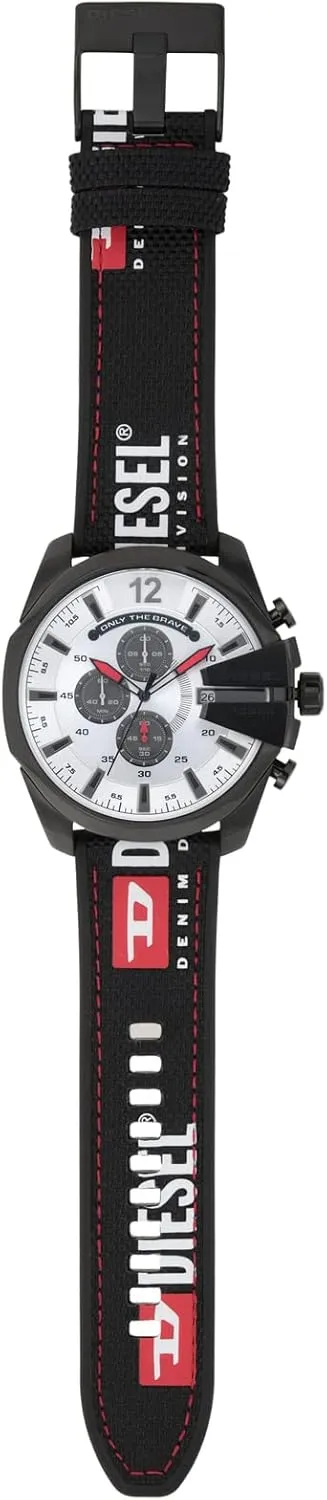 Watch with Analog or Digital Movement Diesel Mega Chief stocking cycle narrative Stainless Steel Men's 