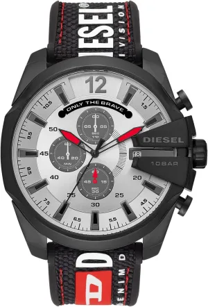 Watch with Analog or Digital Movement Diesel Mega Chief stocking cycle narrative Stainless Steel Men's 