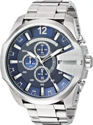 Watch with Analog or endless shoot shed Digital Movement Diesel Mega Chief Stainless Steel Men's 