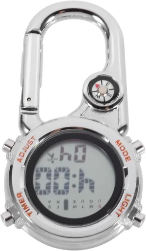 Watch with Carabiner Clip Watch for Climbing Hiking and Activities selfish with Accent Garneck 1Pc Multi Purpose Pocket 