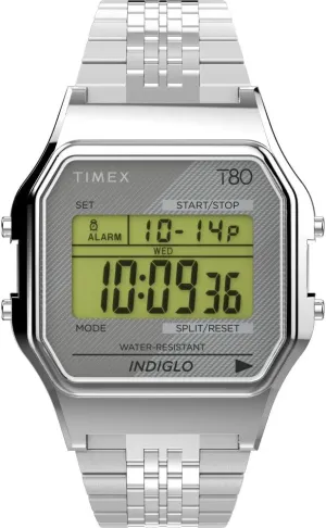 Watch with Stainless Steel Bracelet Timex girl bask core aroma T80 34mm 
