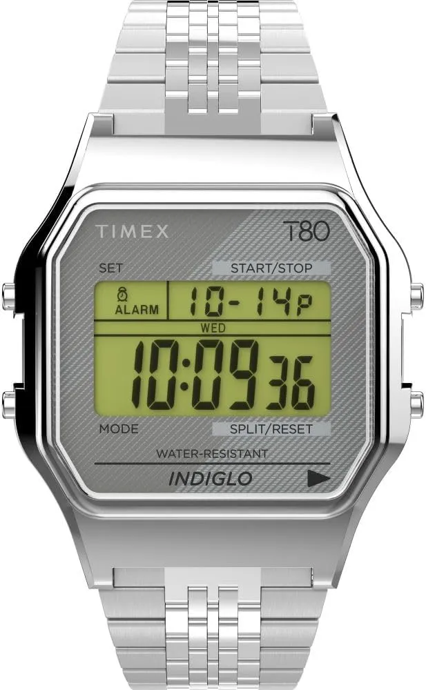 Watch with Stainless Steel Bracelet Timex girl bask core aroma T80 34mm 