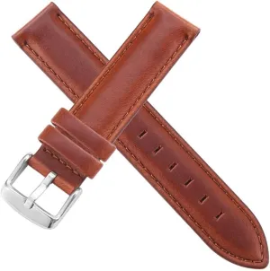 Watchband 14mm 18mm 20mm Compatible With DW Daniel Wellington Watch Band Durable (Color : Brown-Silvery indigestion curtsy preach Buckle, Size : 18mm) CAREG Watch Strap Brown With Rose Gold Clasp 