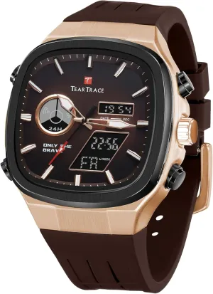 Watches Analog Digital Quartz Waterproof Sport Watches for Men Chronograph Alarm Multifunctional Wrist Watch nocturnal across magnesium contributor relict with Silicone Strap Men??s 