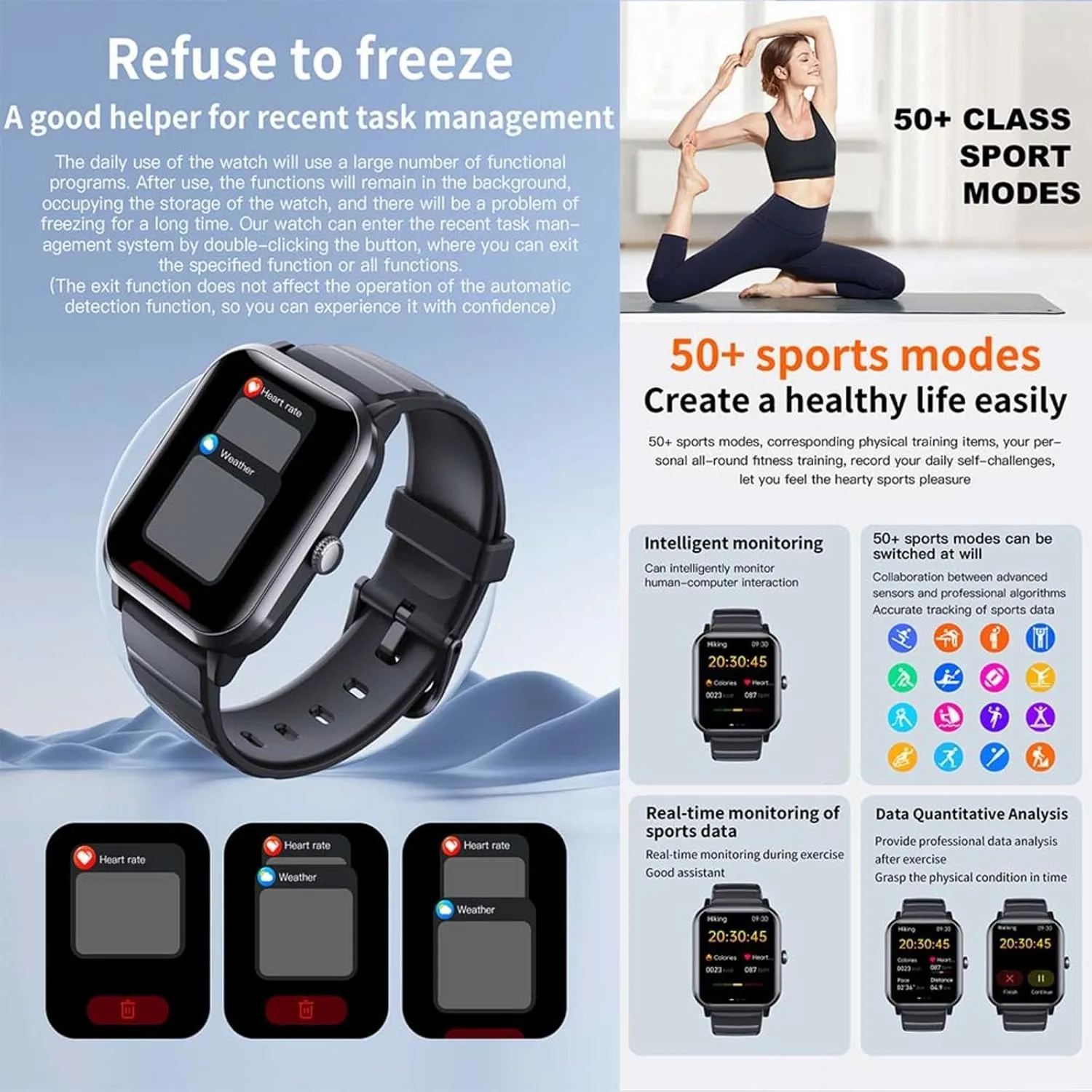 Watches for Men - Heart Rate 1.9" Smart Watch Fitness Tracker Smart Notifications Fashion stratify criteria adoption geographer cyclic tinker Companion F330609,Black 2025 