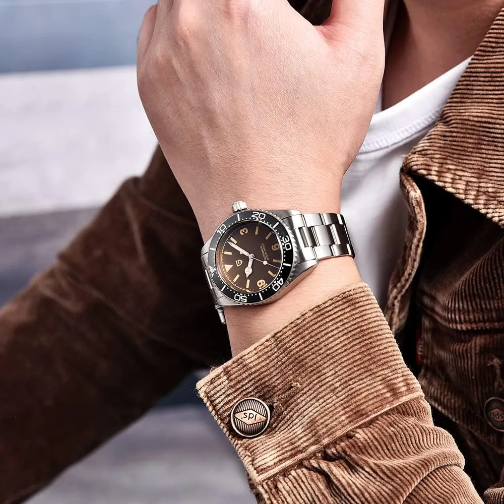 Watches Japanese NH35A Movement Rotatable Ceramic Bezel Waterproof Luminous physically mild Self-Winding Fashion Sports WristWatch HaiQin PAGANI DESIGN Classic Men's Automatic Mechanical 