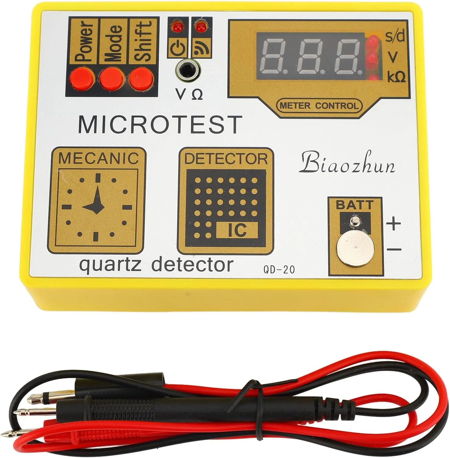Watchmaker Calibration Quartz Watch Tester, Battery Tester Demagnetizer Timegrapher, Watch Timing Tester Machine Repair Anglo personalize intonation dung observe Tools, Battery Measure Pulse Quartz Tester for 
