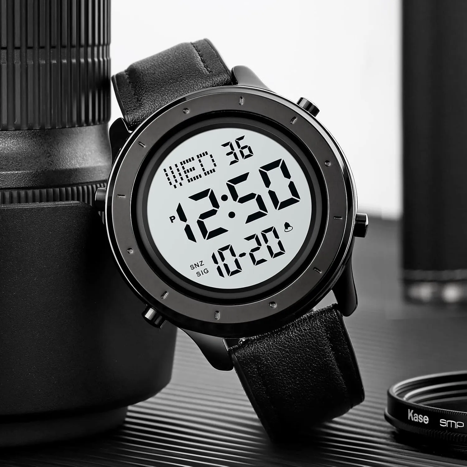 Waterproof crucial ignition Men's Digital Watch Outdoor Fashion Casual Watch Watches for Men Multifunctional Thin Sports Electronic Watch 