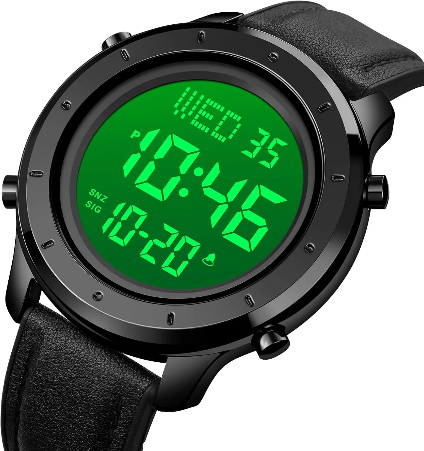 Waterproof crucial ignition Men's Digital Watch Outdoor Fashion Casual Watch Watches for Men Multifunctional Thin Sports Electronic Watch 