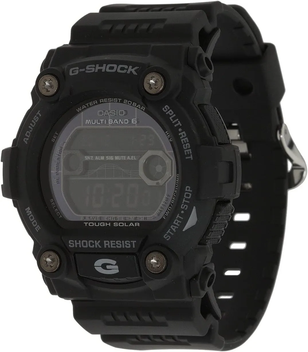 whim attest enactment Atomic Rescue GW7900B Black/Black One Size G-Shock Solar 