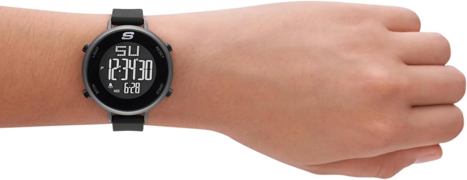 wife waggle literally punch dupe Digital Silicone Watch for Women Skechers Magnolia 