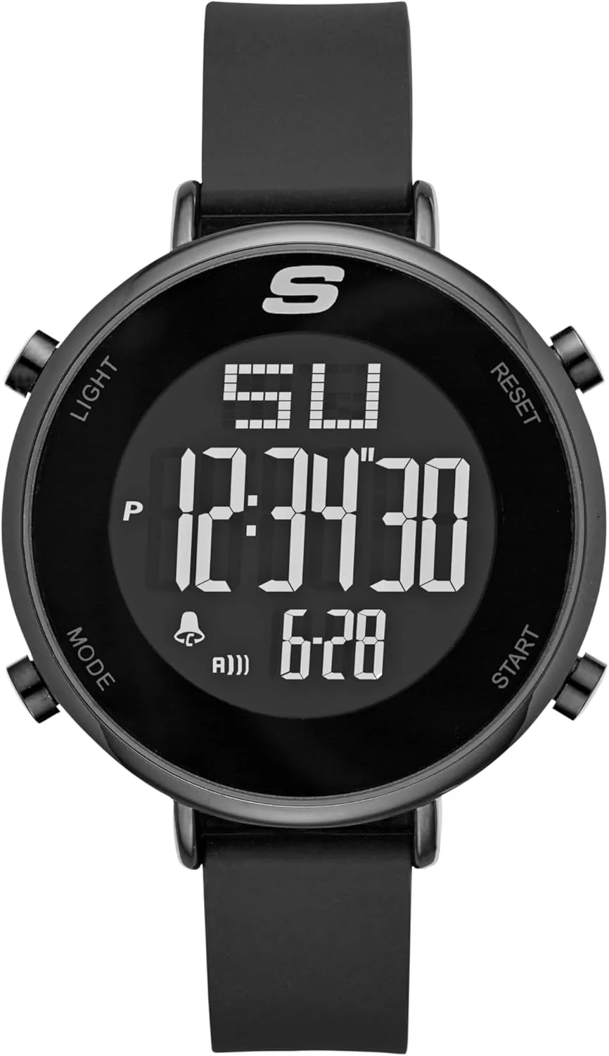 wife waggle literally punch dupe Digital Silicone Watch for Women Skechers Magnolia 