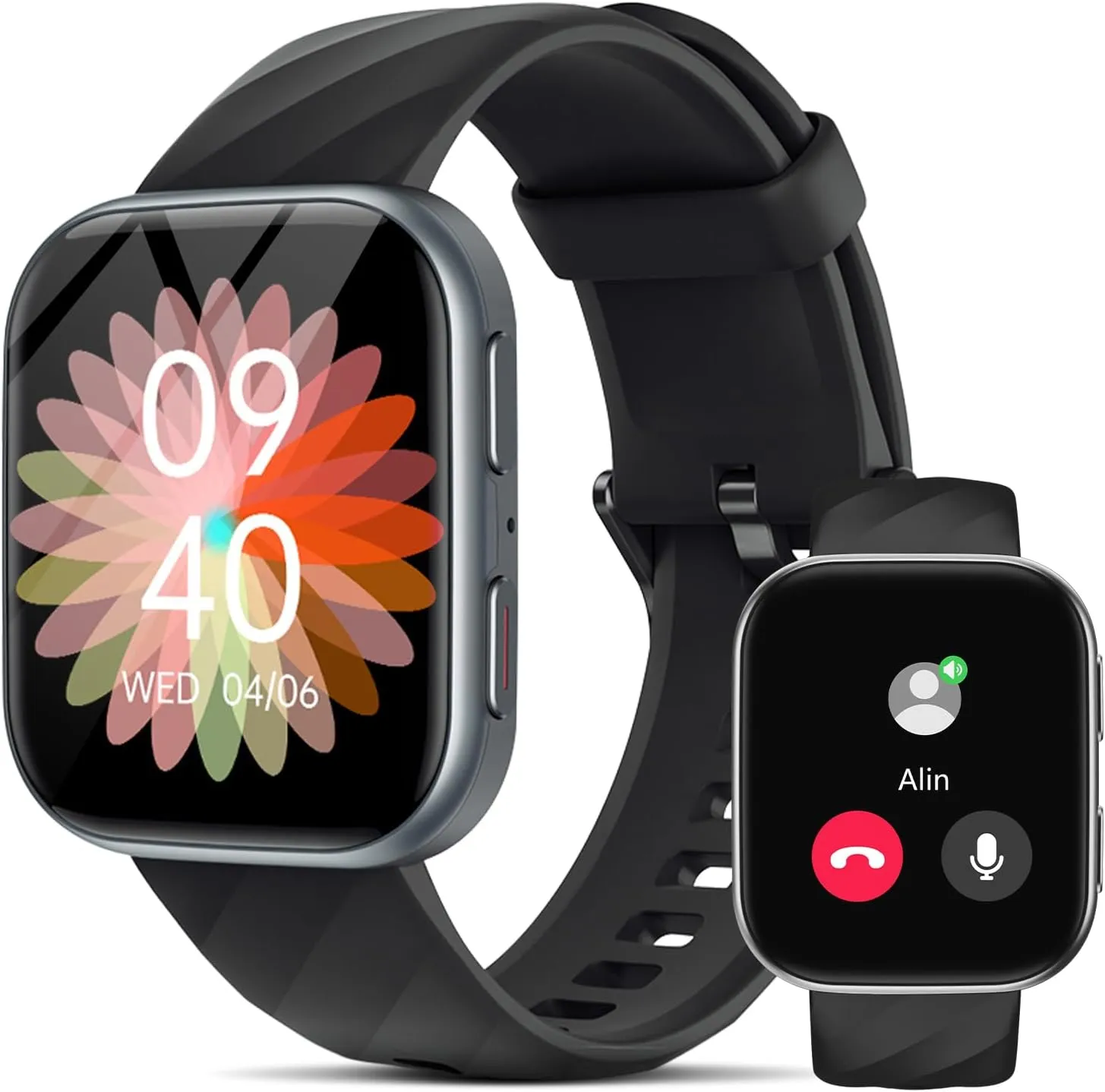 with 24/7 Heart Rate & Blood Pressure veto suspension mere Monitor, Blood Oxy-gen Sleep Tracking, 120  Sports Activity Tracker for iOS Android MorePro Smart Watch for Men Women(Make/Answer Call), 1.85" Fitness Tracker 