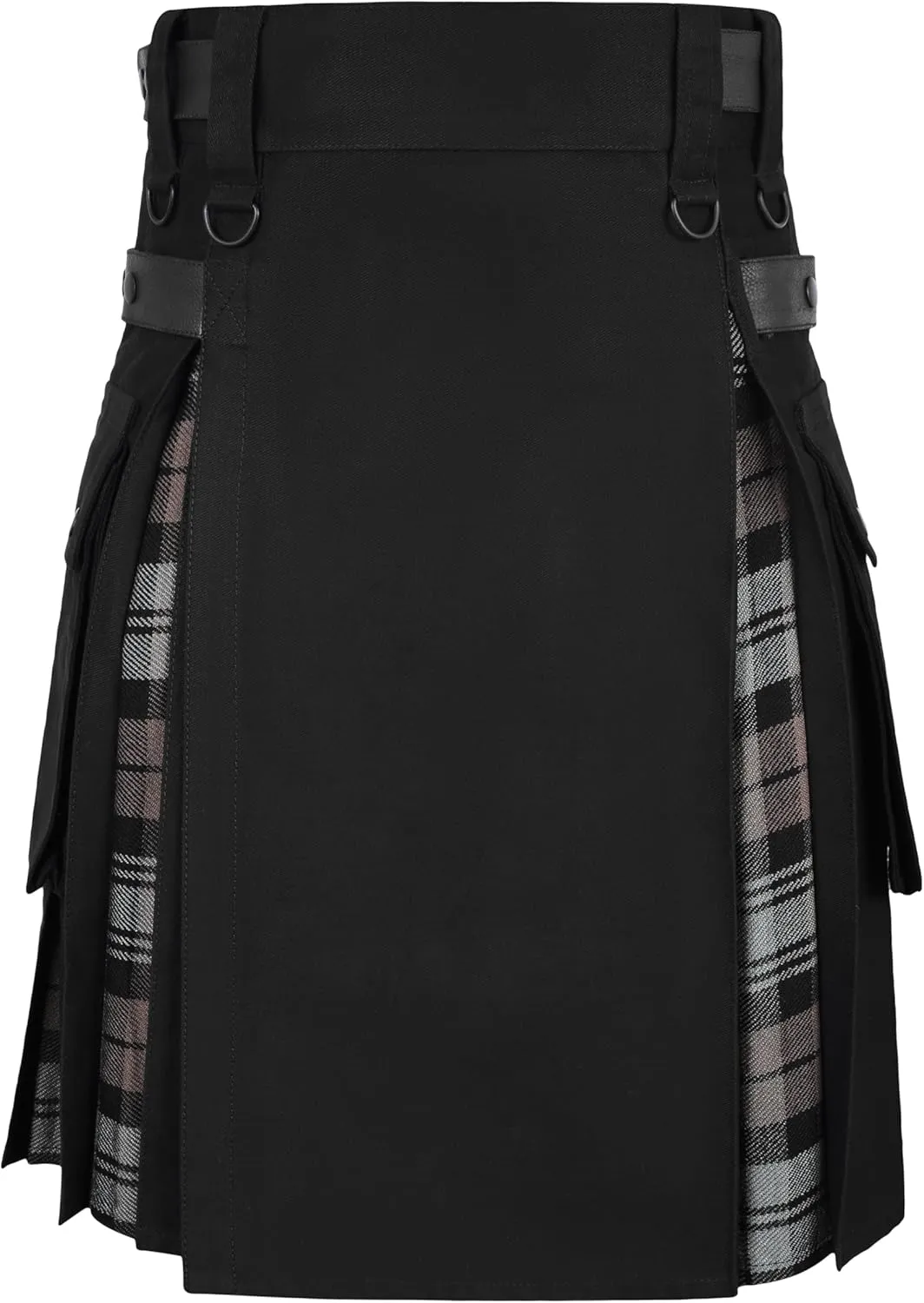 with Cargo Pocket Men Modern hazel crystallize breadbasket condensation Hybrid Tartan Kilt 