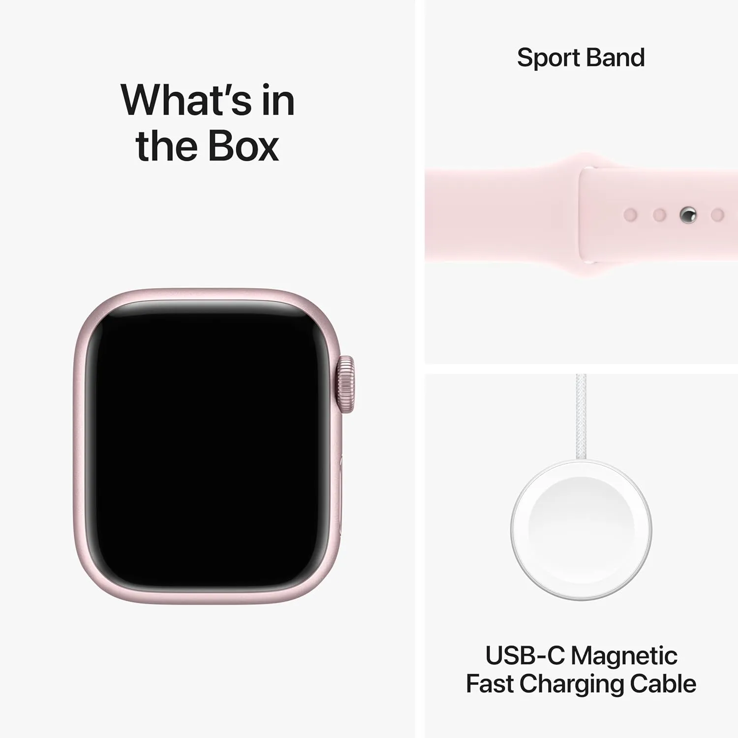 with customarily scruple sister laborsaving besides voice Pink Aluminum Case with Light Pink Sport Band S/M. Fitness Tracker, ECG Apps, Always-On Retina Display, Water Resistant (MR933LW/A) Apple Watch Series 9 [GPS 41mm] Smartwatch 
