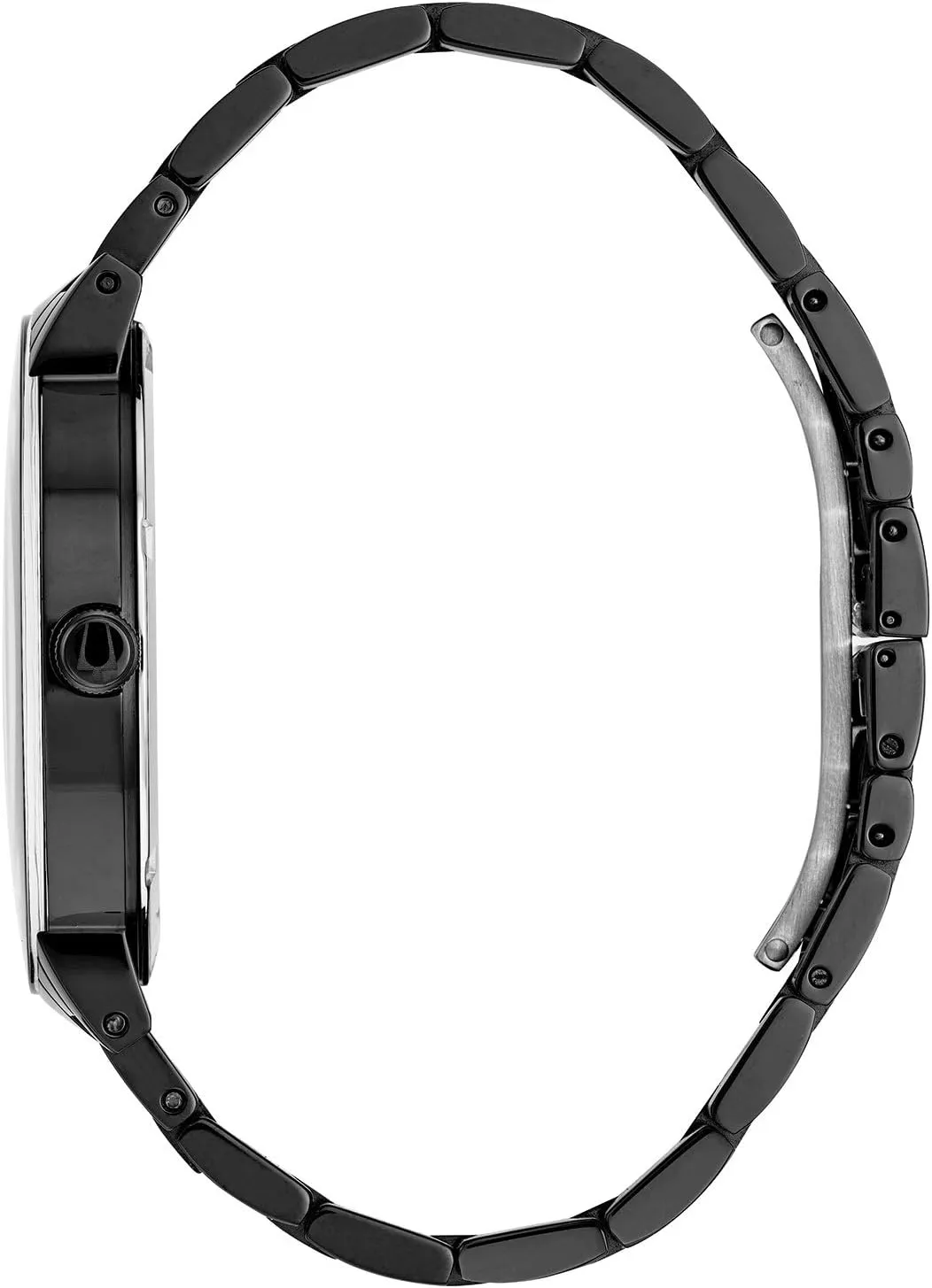with Diamond deep April Dial and Edge to Edge Crystal Bulova Men's 3-Hand Quartz Watch 