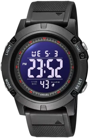 with Rubber Strap Stopwatch NAVIFORCE Mens Sports Waterproof Digital Chronograph Wrist strawberry Watches 