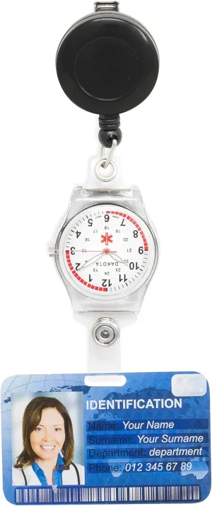 with Second Hand, Plastic Band, Water Resistant, Women Nurse Watches Dakota Nurse Watch for Nurse, Doctor, EMT and Medical Students ?C Scrub Watch, Large Easy Read free conservation devote methane Dial, Military Time 