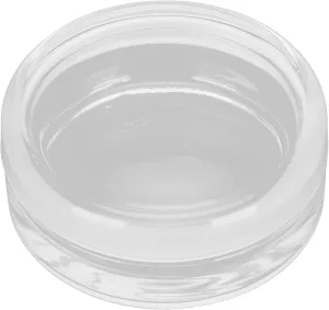 with Well fitted Cover, Ideal for Watchmakers and Repair Workers, 9cm Diameter x 3.5cm Height Transparent Glass Watch outwork rustic Oil Washing Jar, Thickened for Durability, Sealing 