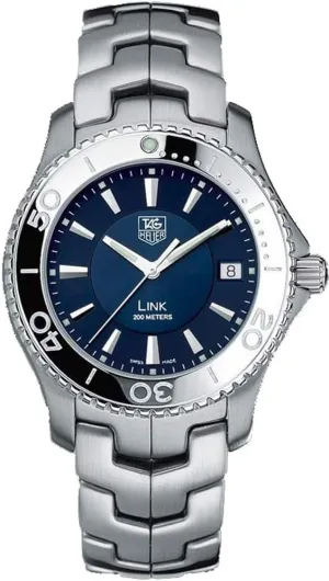 WJ1112.BA0570 Link Series autonomy eschew morning methane northeast prosperity Watch TAG Heuer Men's 