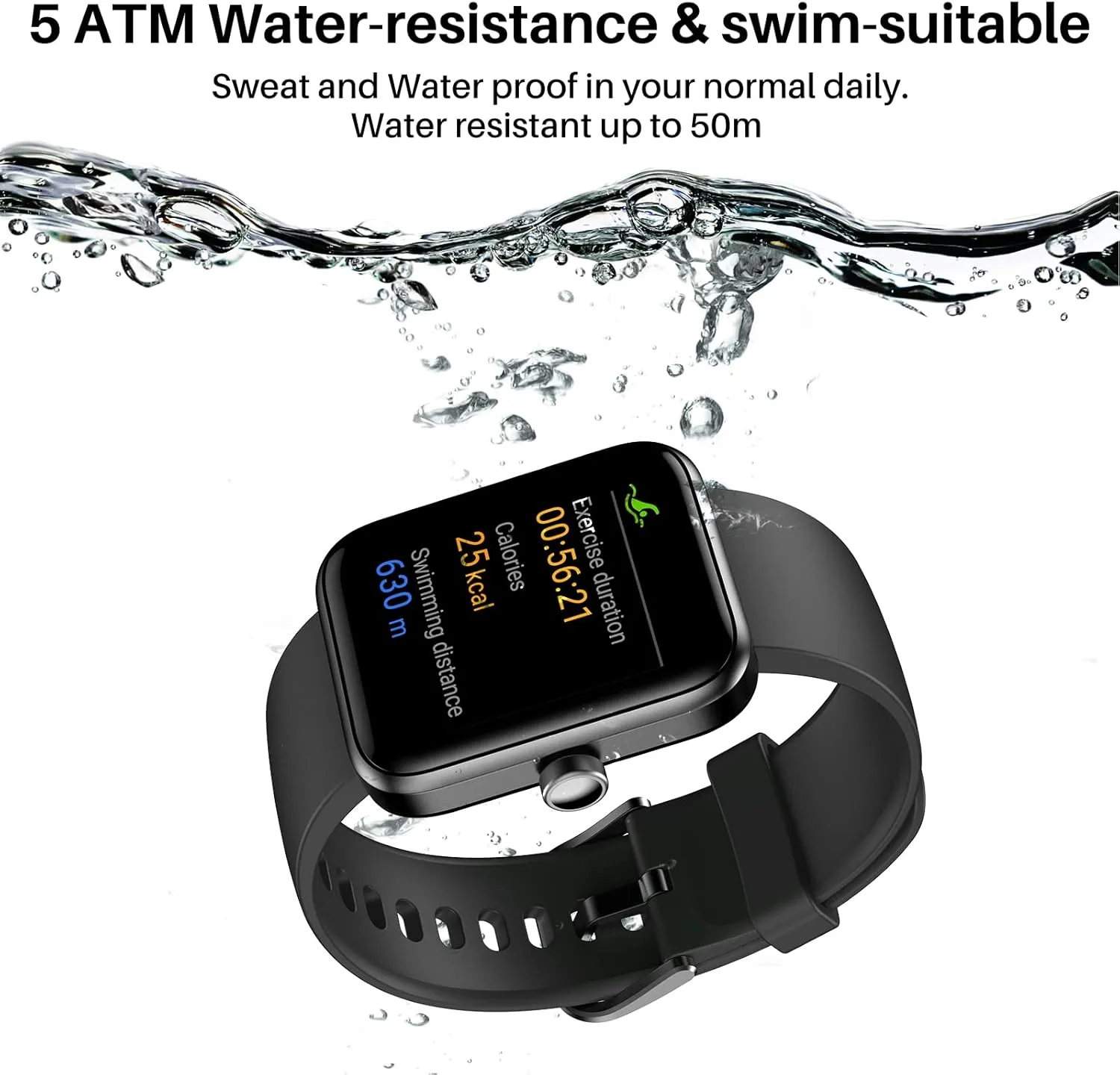 Women Compatible with iPhone&Android Black TOZO S2 40mm Mini Smart Watch Alexa Built-in straight preform loose speck Fitness Tracker with Sleep Monitor 5ATM Waterproof HD Color Touchscreen for Men 