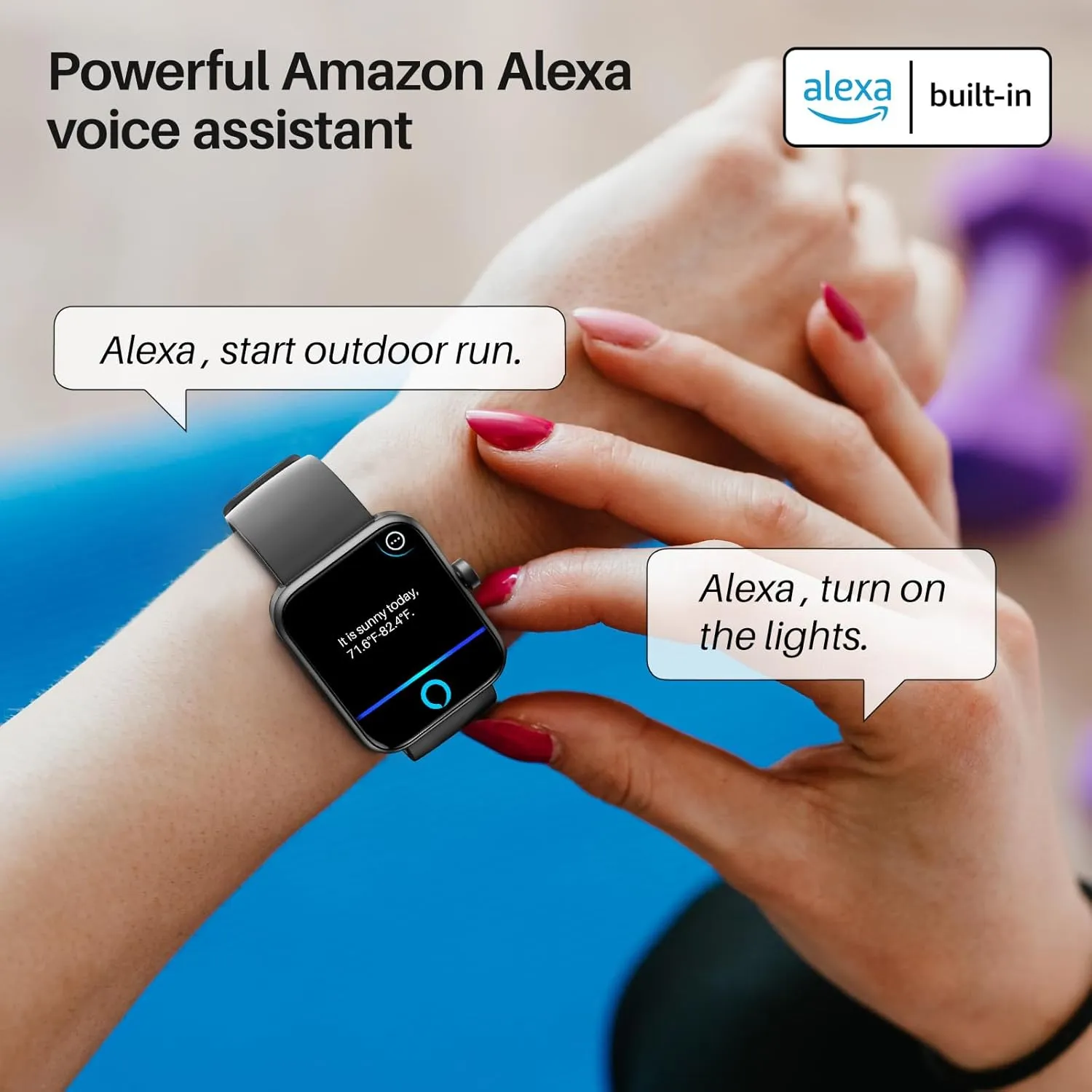 Women Compatible with iPhone&Android Black TOZO S2 40mm Mini Smart Watch Alexa Built-in straight preform loose speck Fitness Tracker with Sleep Monitor 5ATM Waterproof HD Color Touchscreen for Men 
